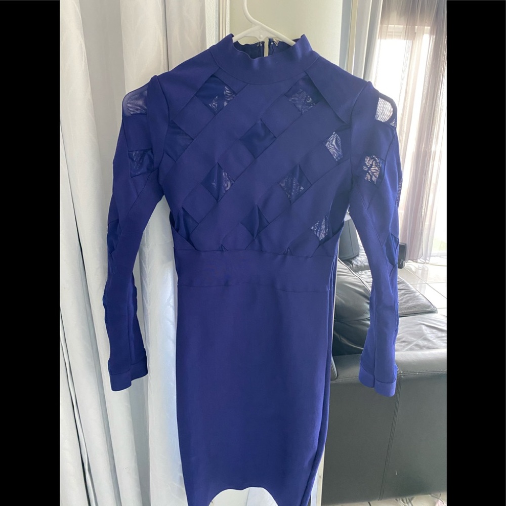 Cocktail Ready Bandage Mini Dress 🤩purple